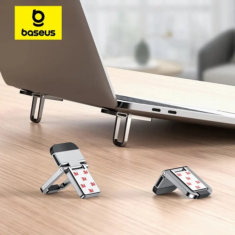 Foldable Adjustable Laptop Stand with Cooling and Portable Design